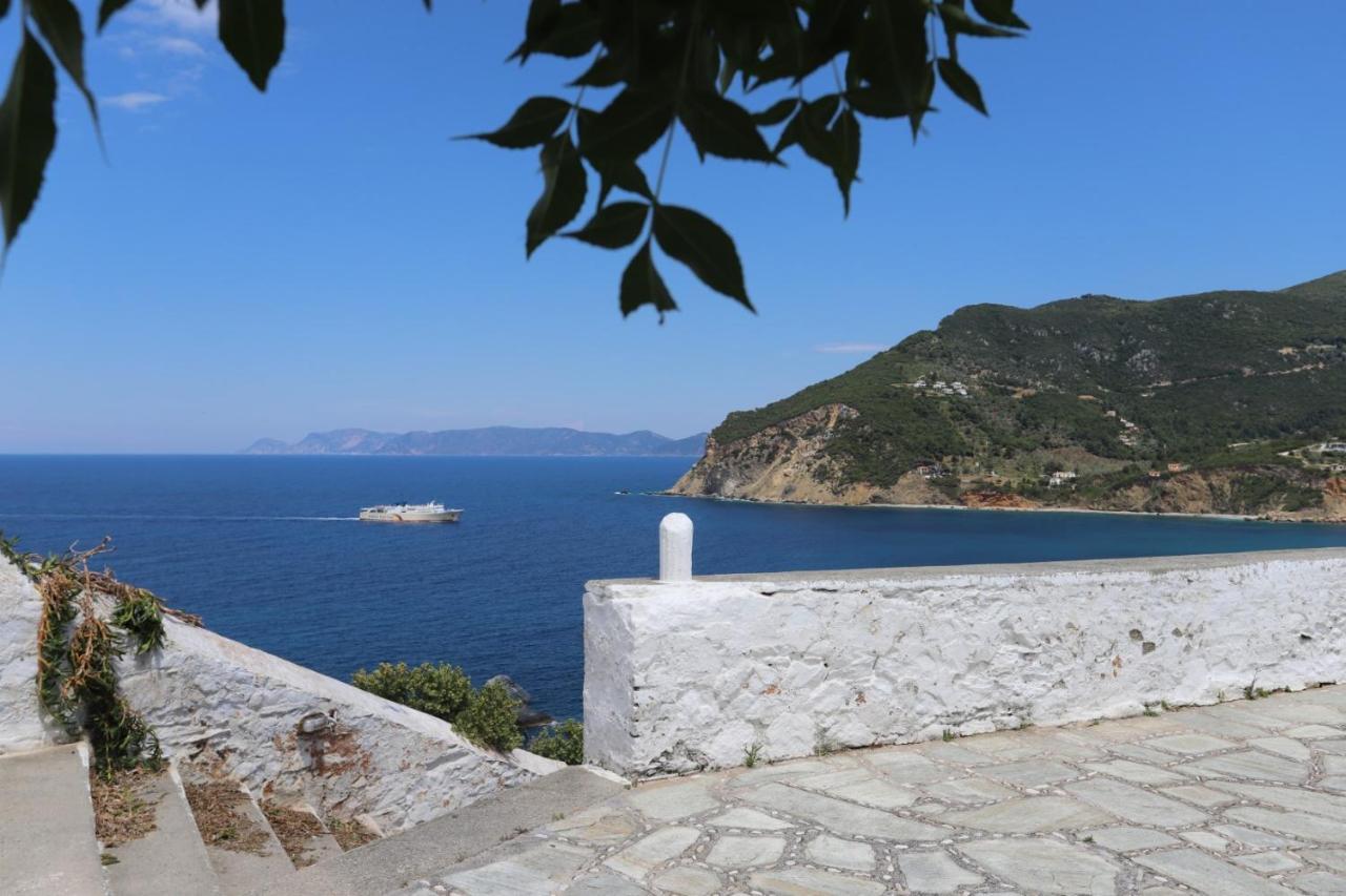 Villea Seaview Apartments Skópelos Eksteriør bilde